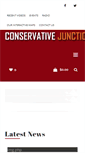 Mobile Screenshot of conservativejunction.com