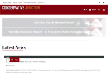 Tablet Screenshot of conservativejunction.com